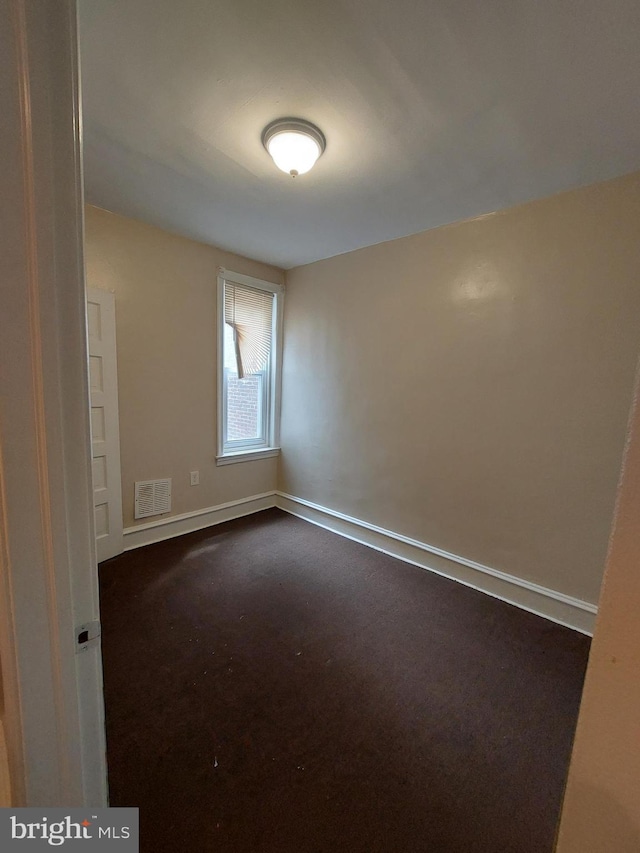 empty room featuring carpet floors