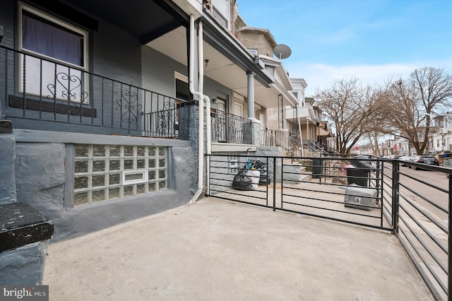 exterior space featuring a residential view