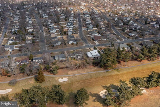 birds eye view of property featuring a residential view