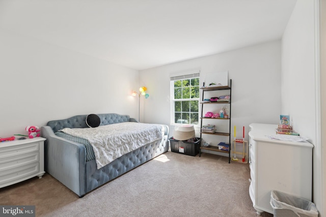 bedroom featuring carpet floors