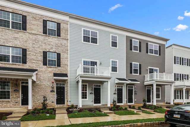 view of townhome / multi-family property