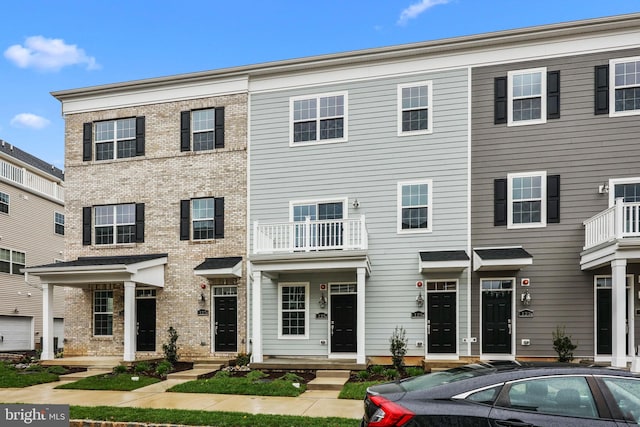 view of townhome / multi-family property