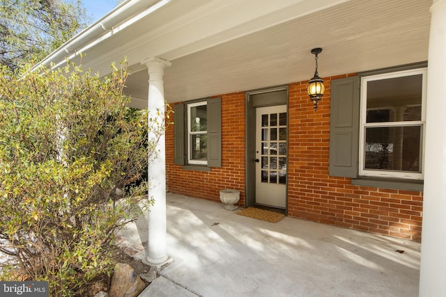 view of patio / terrace featuring a porch