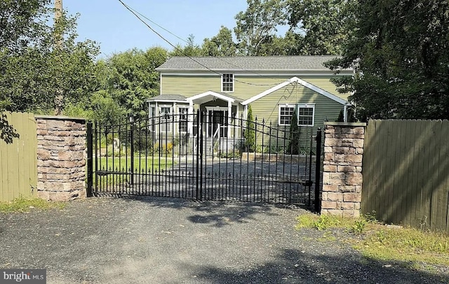 view of gate