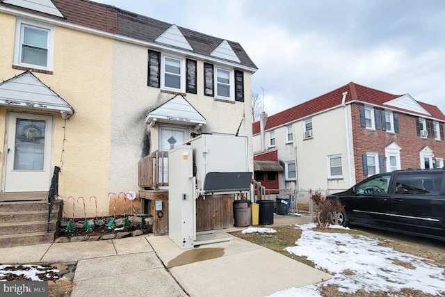 view of townhome / multi-family property