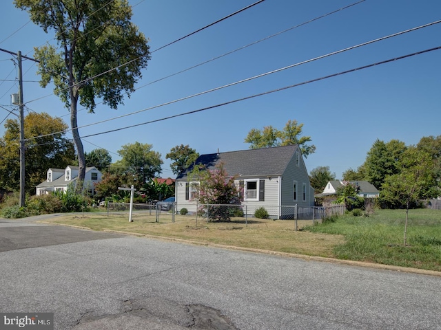 view of bungalow-style home