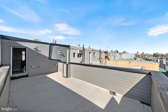 view of patio / terrace featuring a balcony