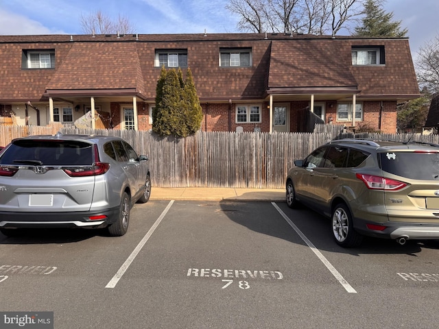 view of townhome / multi-family property