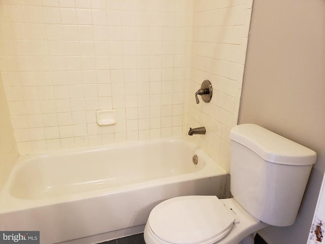 bathroom featuring toilet