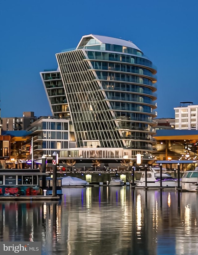601 Wharf SW Unit 1007, Washington, DC 20024 - view of building exterior featuring a water view
