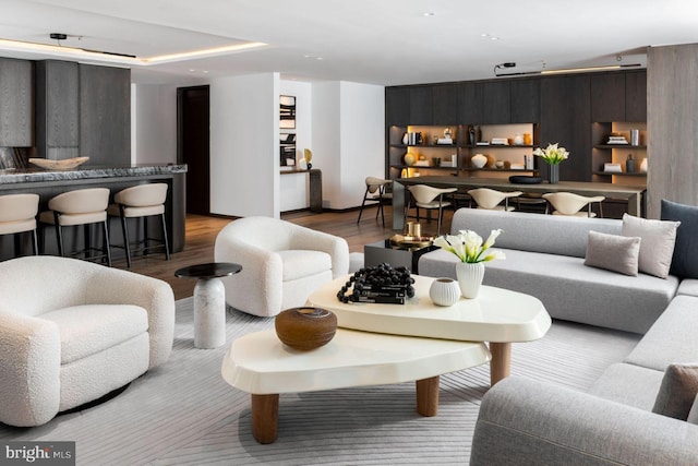 601 Wharf SW Unit 1007, Washington, DC 20024 - living room featuring wood-type flooring