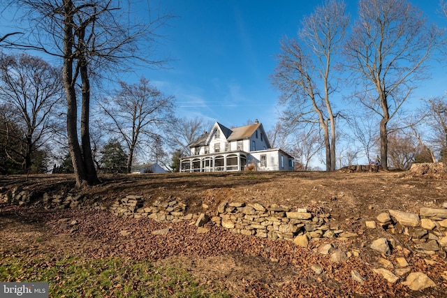 view of home's exterior