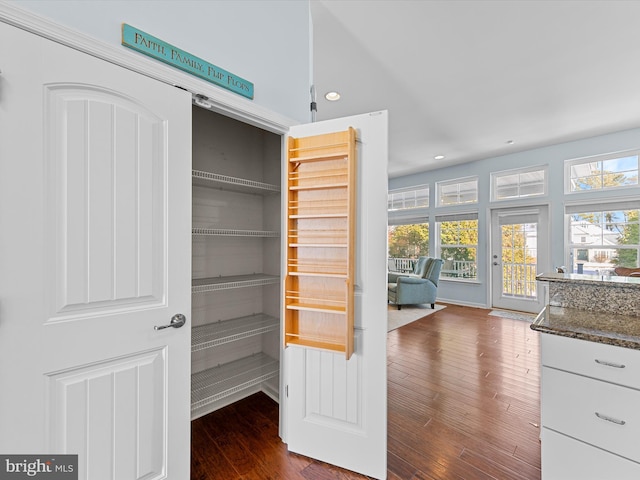 view of pantry