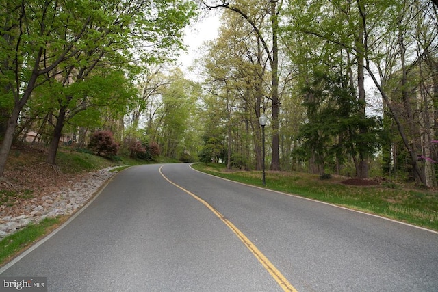 view of road