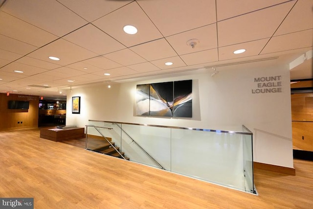 view of reception area