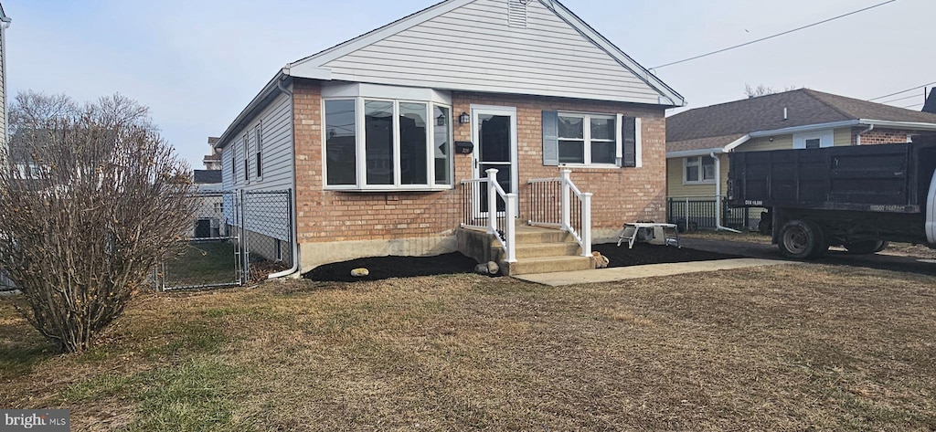 view of bungalow-style house