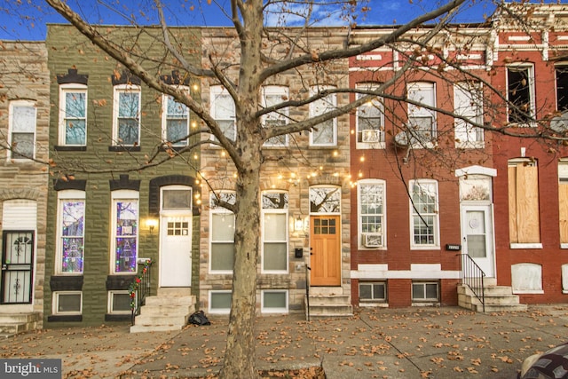 view of townhome / multi-family property