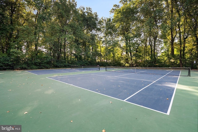 view of sport court with basketball court