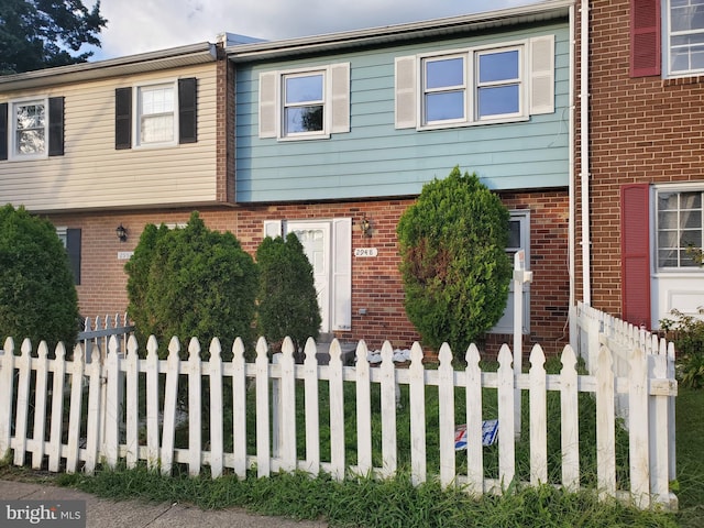 view of townhome / multi-family property