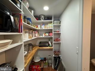 view of pantry