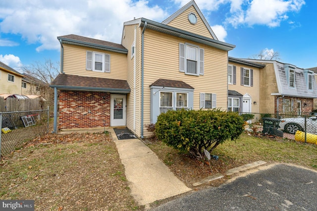 view of townhome / multi-family property