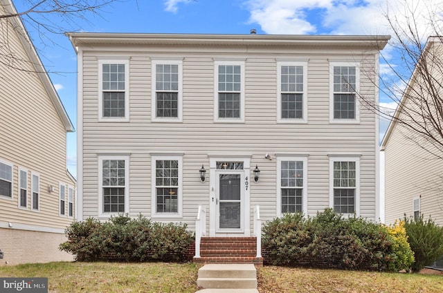 view of front of house