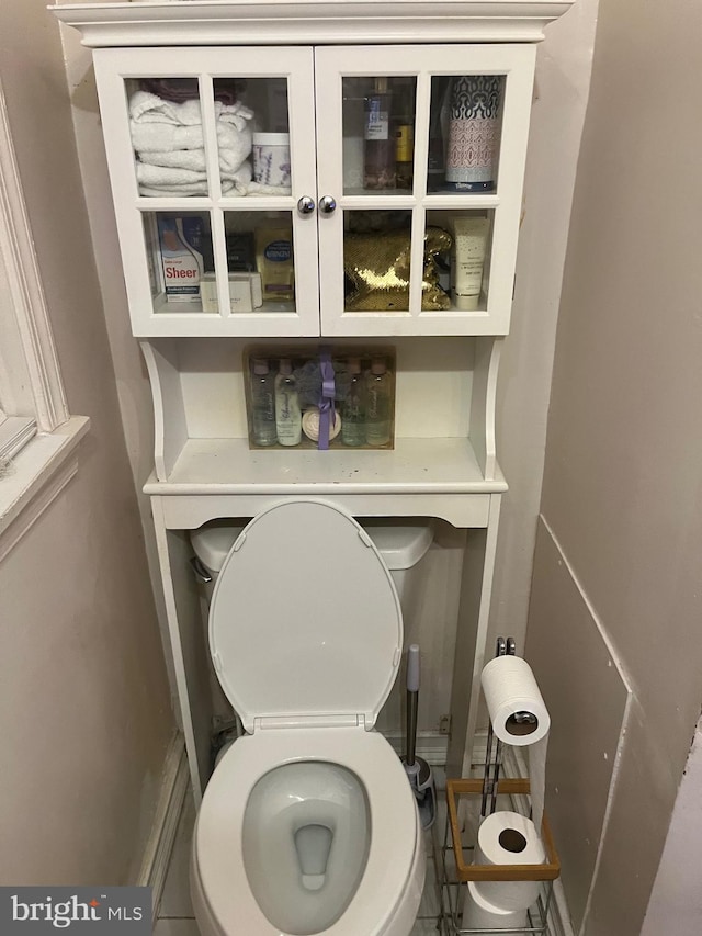 bathroom with toilet