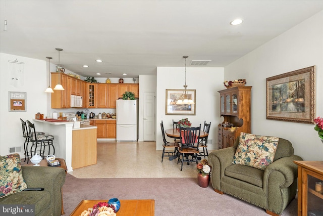 view of living room