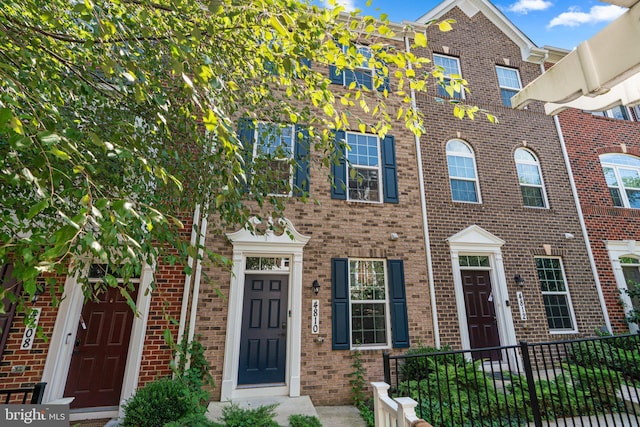 view of townhome / multi-family property