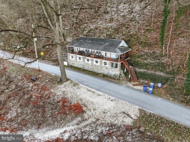 aerial view