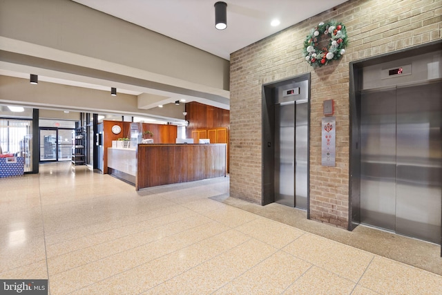 view of reception area