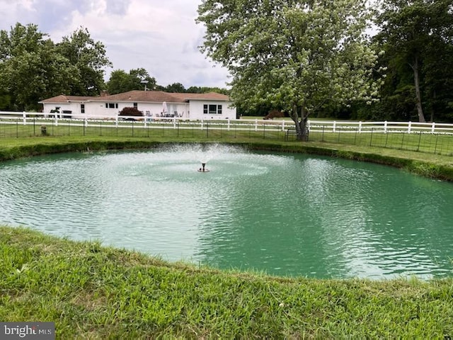 property view of water