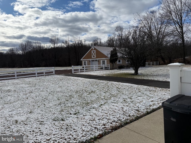 view of yard