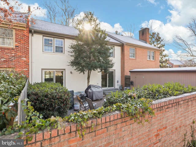 view of rear view of house