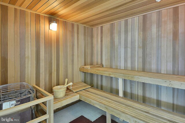 39281 Piney Dr Unit 55115, Bethany Beach, DE 19930 - view of sauna featuring concrete flooring