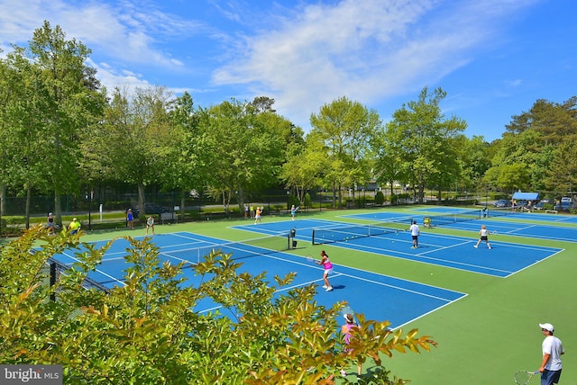 39281 Piney Dr Unit 55115, Bethany Beach, DE 19930 - view of sport court featuring fence and community basketball court
