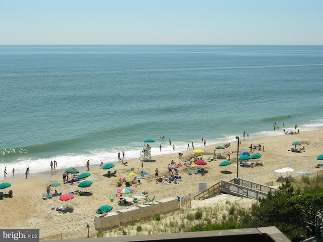 39281 Piney Dr Unit 55115, Bethany Beach, DE 19930 - property view of water featuring a beach view