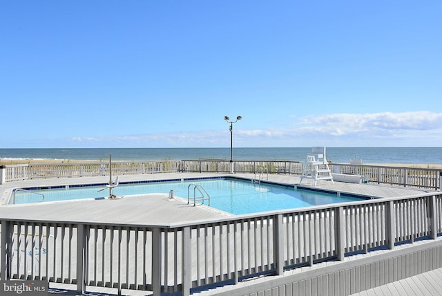 39281 Piney Dr Unit 55115, Bethany Beach, DE 19930 - pool featuring a water view