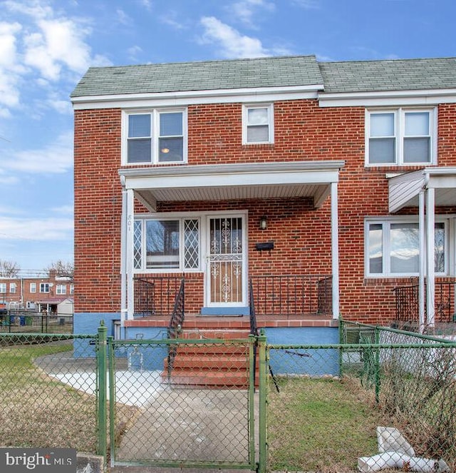 view of townhome / multi-family property