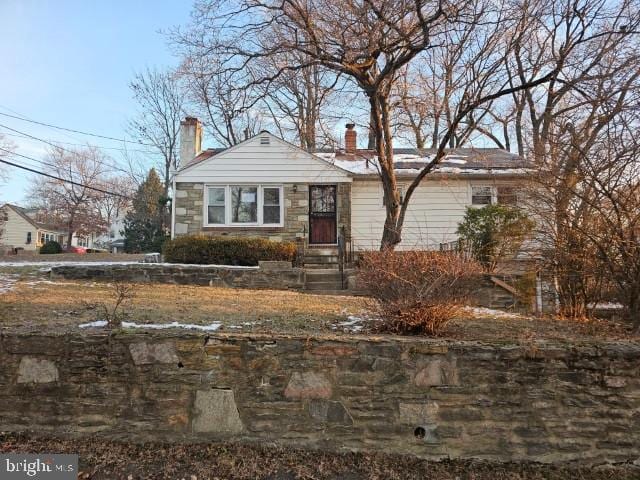 view of front of house