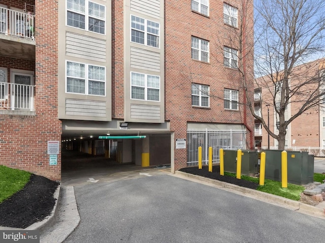 view of property featuring driveway