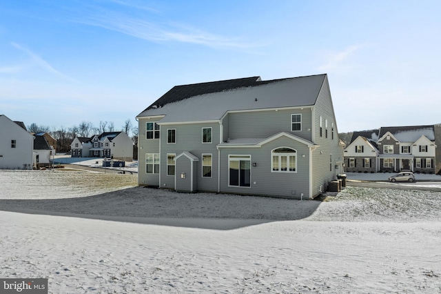 view of rear view of house