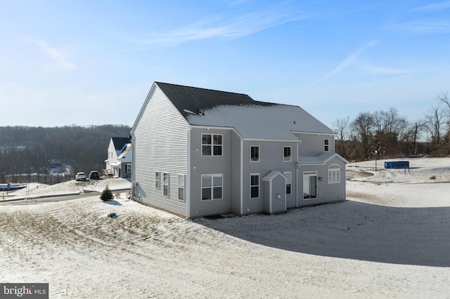 view of rear view of house