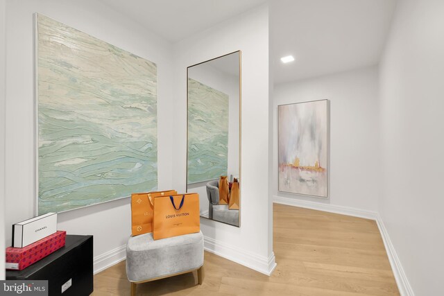 8551 Connecticut Ave Unit 210, Chevy Chase, MD 20815 - living area featuring hardwood / wood-style flooring