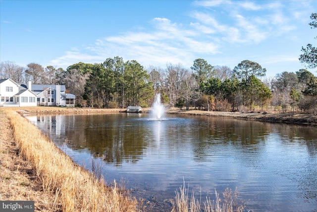 property view of water