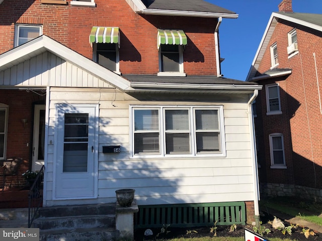 view of rear view of house