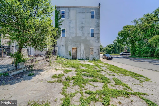 view of rear view of house