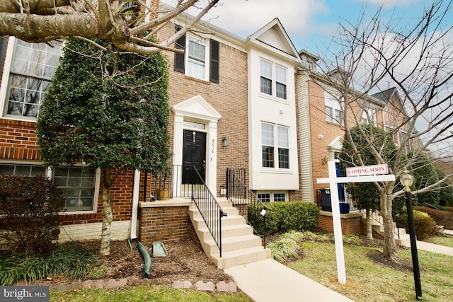 view of townhome / multi-family property