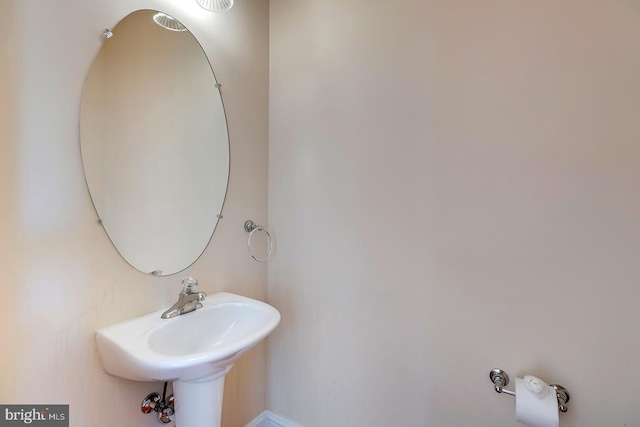 bathroom with sink