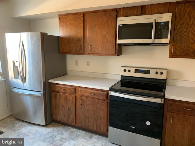 kitchen featuring stainless steel appliances